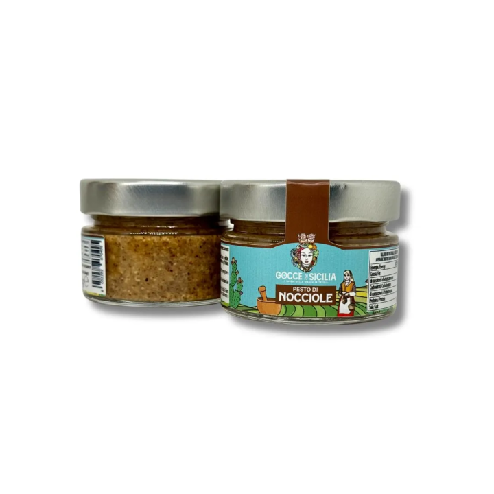 Pesto di nocciole per condire primi piatti e secondi corposi