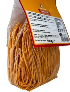 Handmade Chili Tagliolini - Sicilian pasta flavored with chili