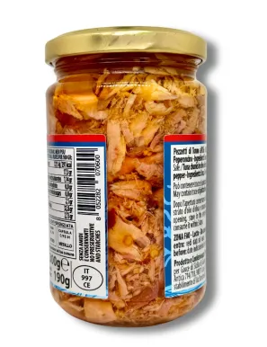 Small pieces of Tuna seasoned with chilli pepper