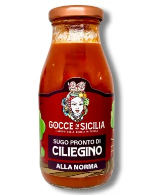 Ready to use Cherry Tomato Sauce alla Norma - 250 grams