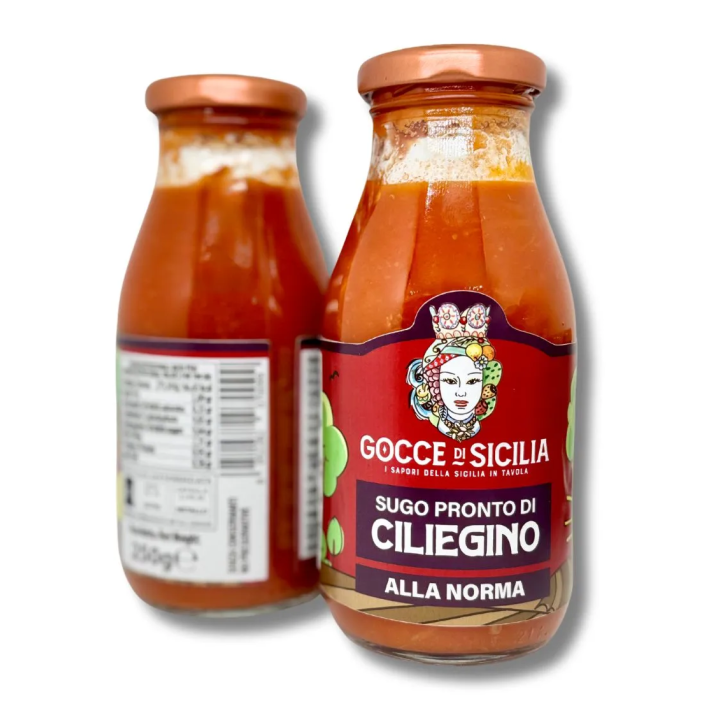Ready to use Cherry Tomato Sauce alla Norma - 250 grams