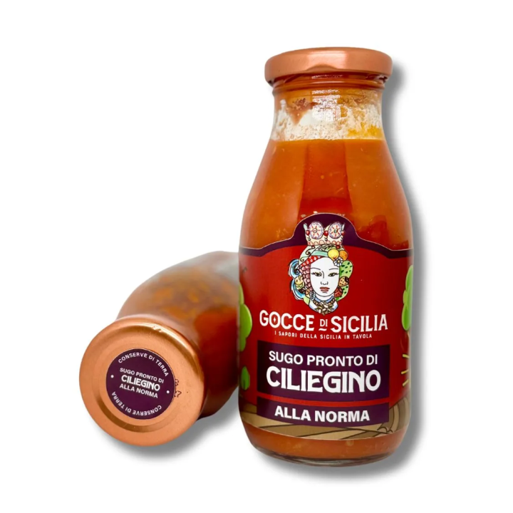 Ready to use Cherry Tomato Sauce alla Norma - 250 grams