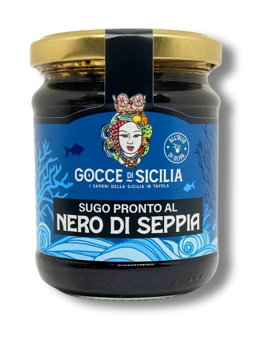 Sugo al Nero di Seppia pronto per la pasta