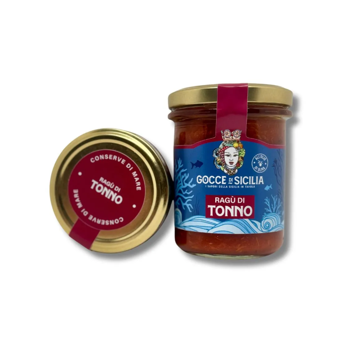 Ragù di tonno siciliano pronto per la pasta