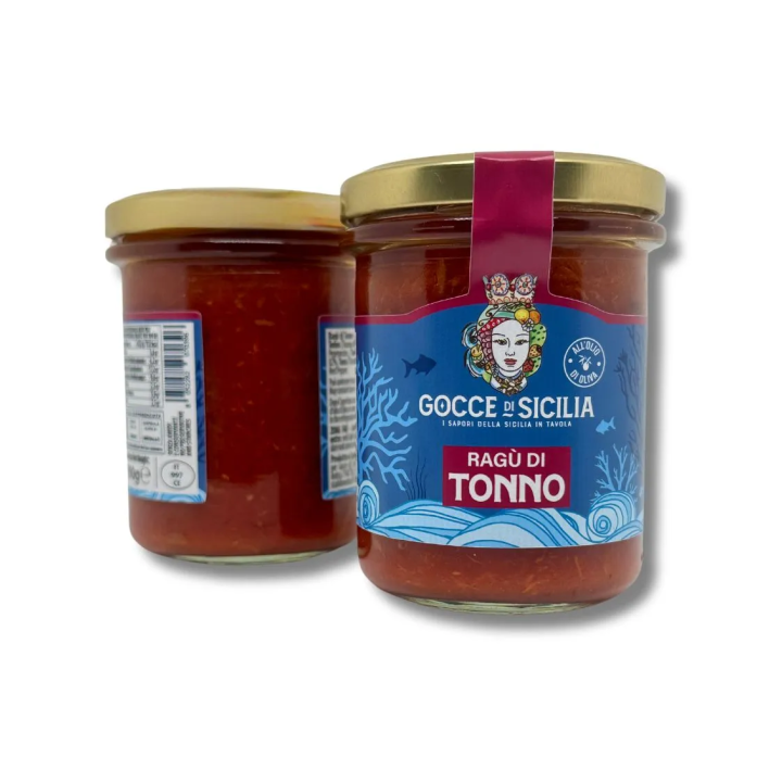 Ragù di tonno siciliano pronto per la pasta