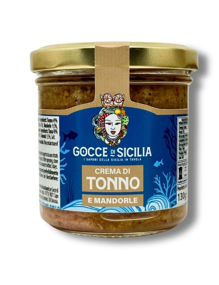 Vendita online patè di tonno e mandorle, squisita crema spalmabile