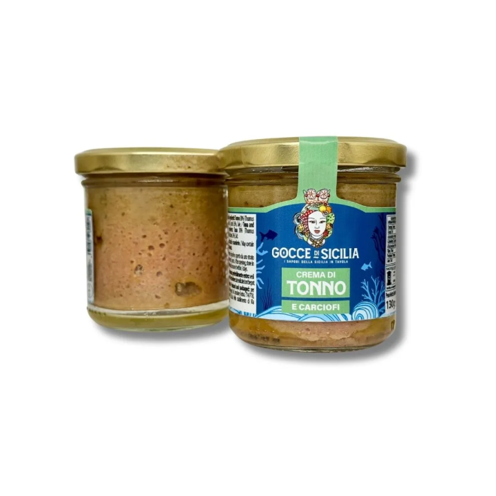 Crema di Tonno e Carciofi 130g | Patè Siciliano Artigianale