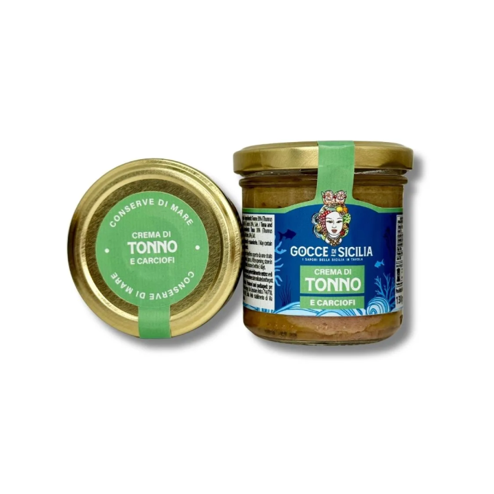Crema di Tonno e Carciofi 130g | Patè Siciliano Artigianale
