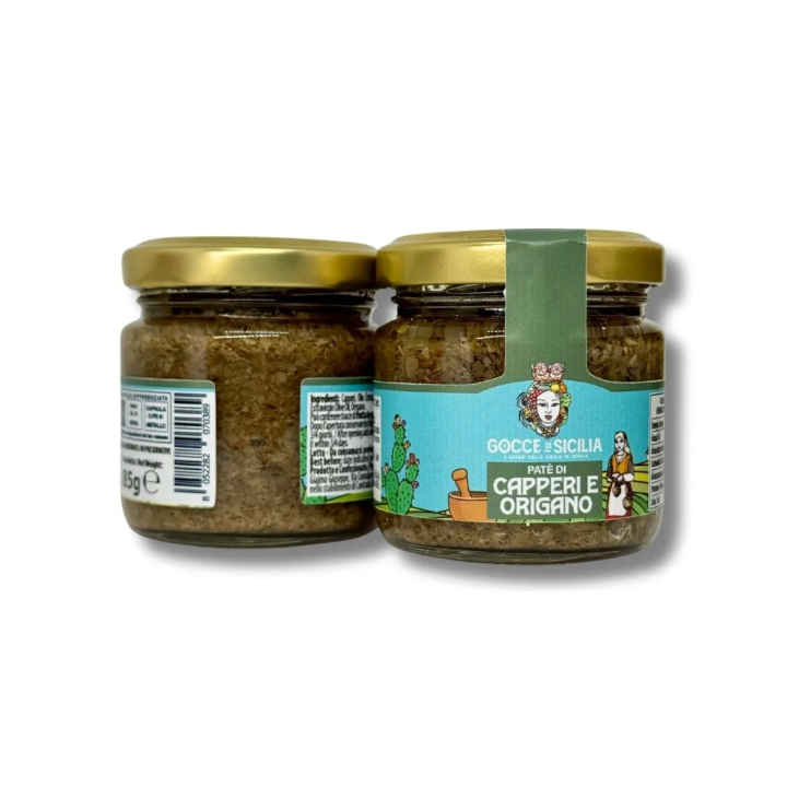 Patè di capperi e origano in vendita online - Ricetta spalmabile
