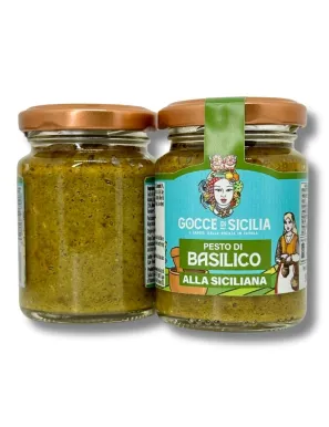 Pesto per primi piatti al basilico fresco - 90 grammi