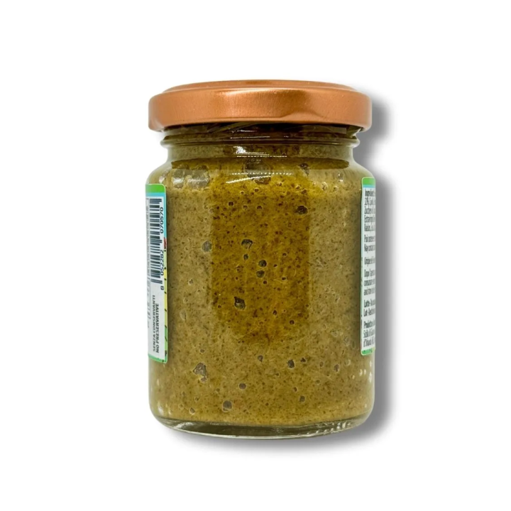 Pesto pronto da usare, al finocchietto selvatico Gocce di Sicilia ideale per 2 persone
