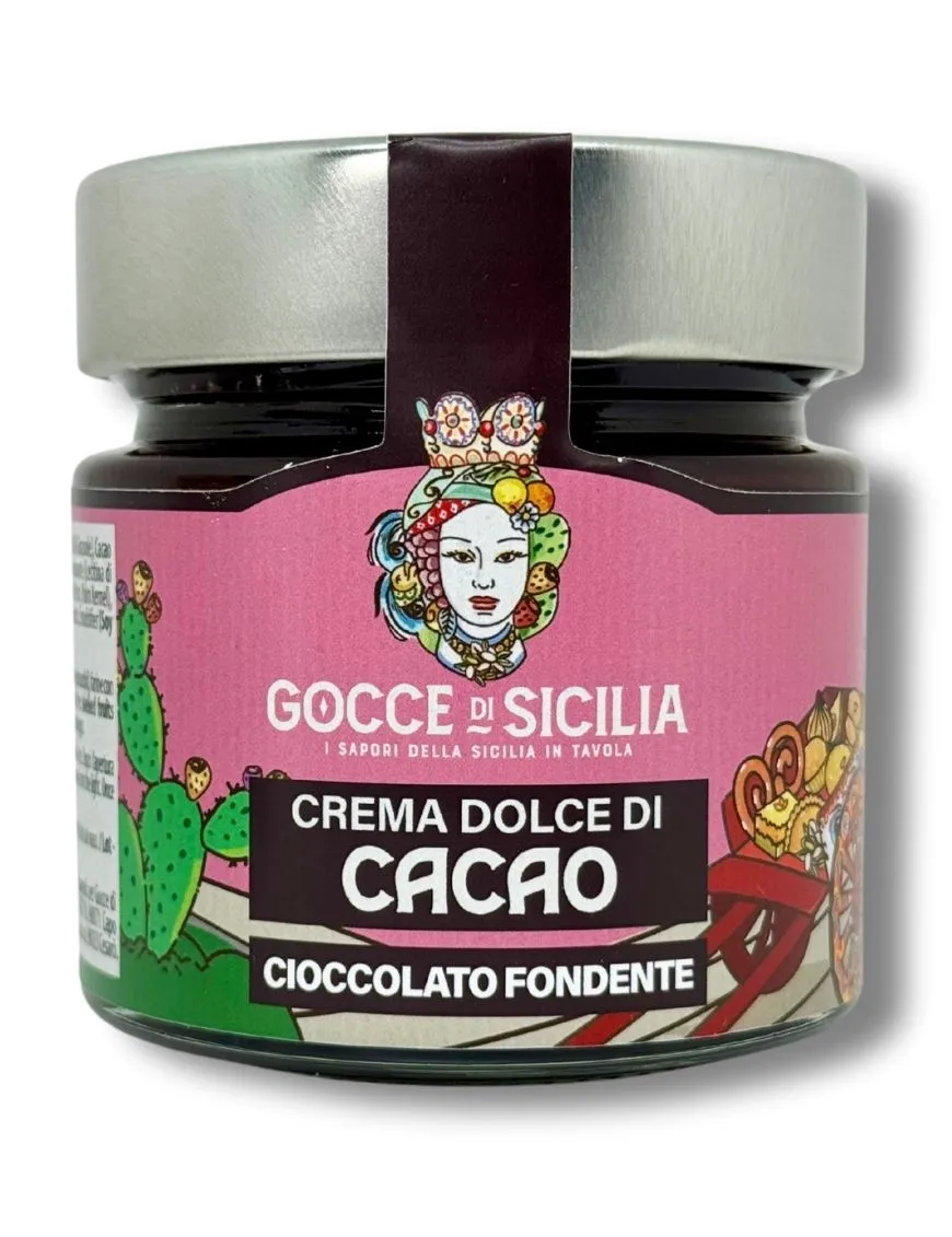 Dark chocolate cream