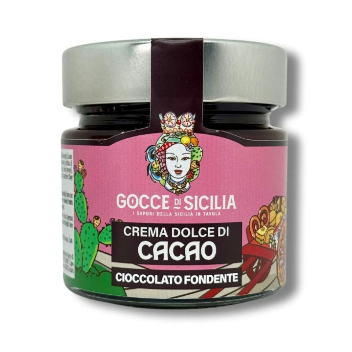 Dark chocolate cream