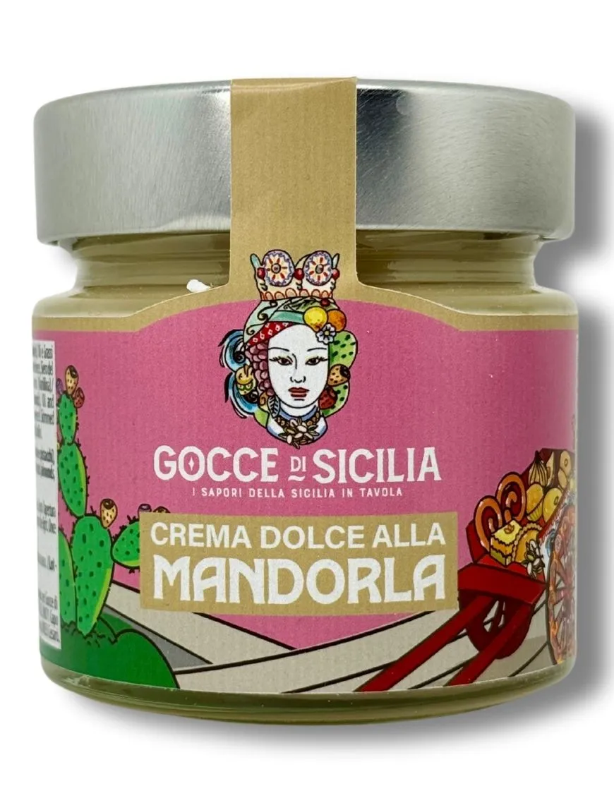 Creamy Almond spreadable Gocce di Sicilia