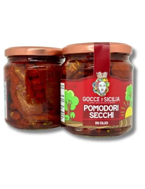 Dried red tomatoes in oil 280 grams