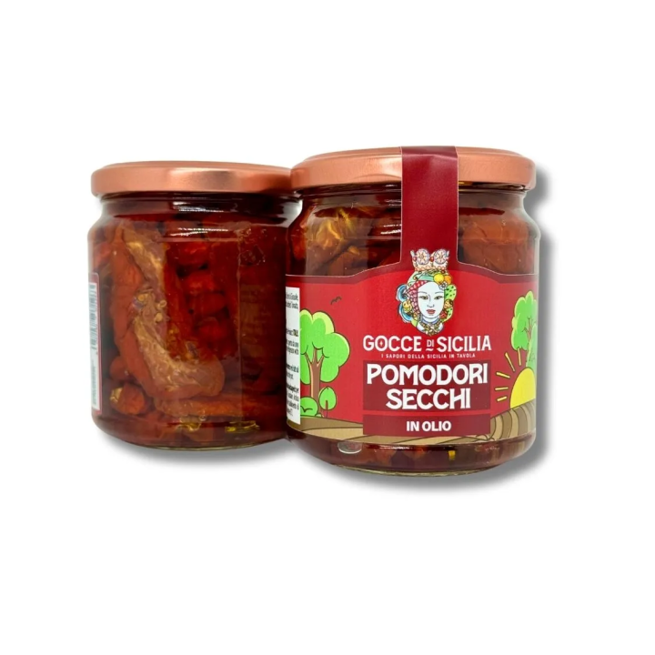 Pomodori rossi secchi conditi sott'olio da 280 grammi