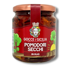 Pomodori rossi secchi conditi sott'olio da 280 grammi