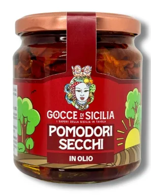 Dried red tomatoes in oil 280 grams