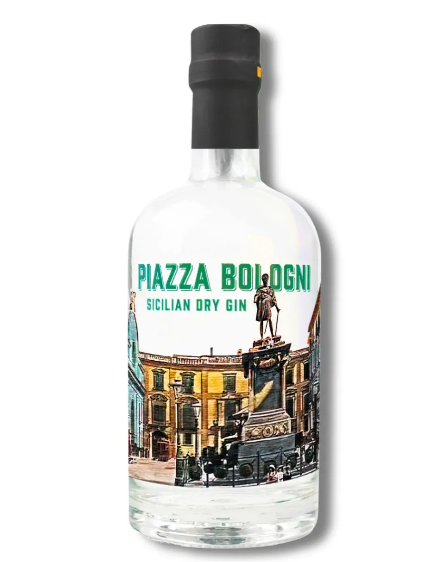 Piazza Bologni Fratelli Pistone, Sicilian Dry Gin 70 cl Piazza Bologni Fratelli Pistone, Sicilian Dry Gin 70 cl