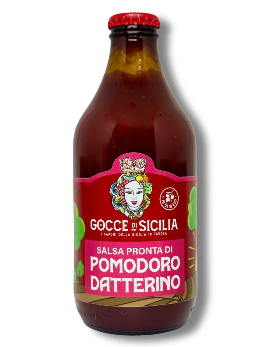 Salsa di Pomodoro Datterino, bontà siciliana pronta da gustare