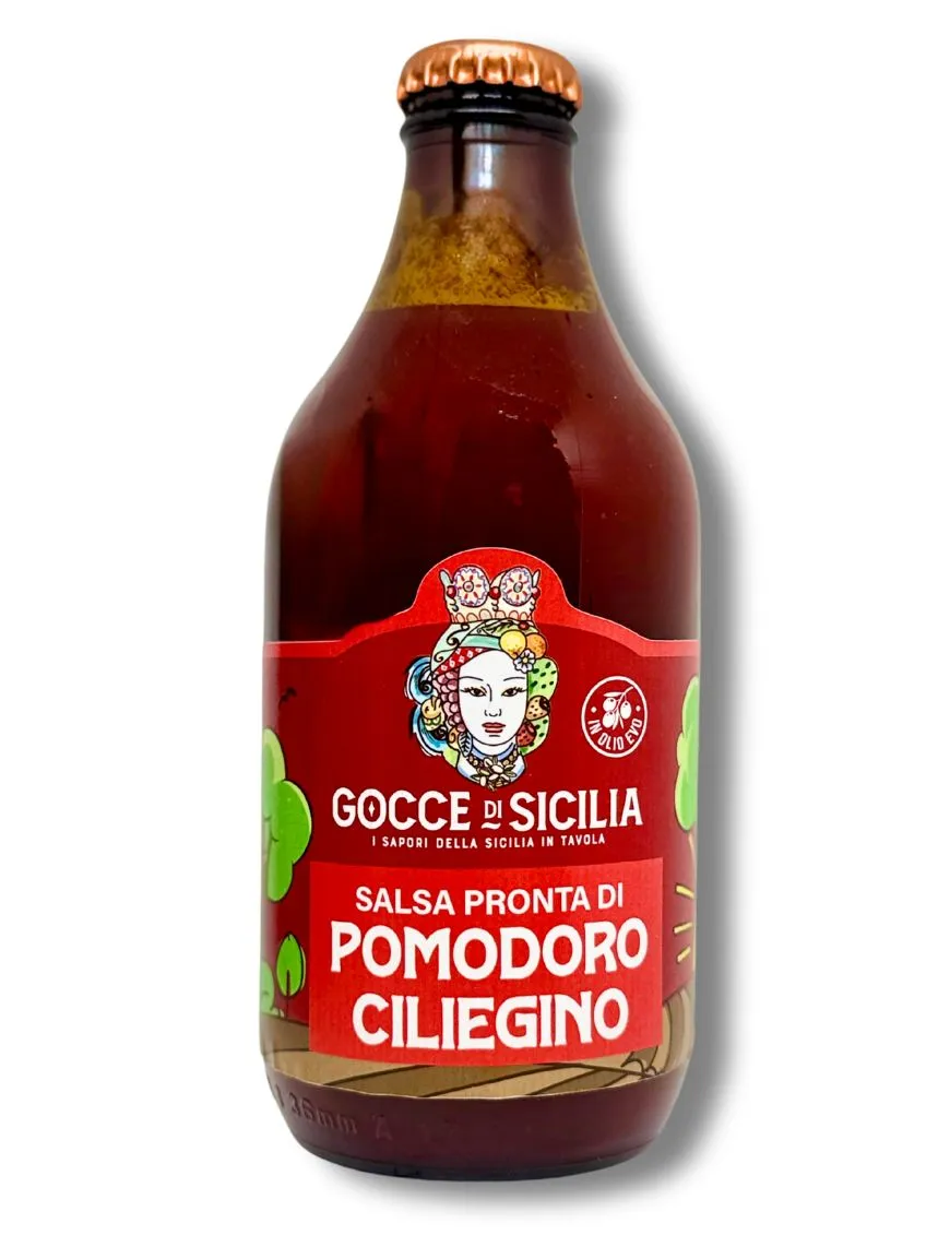 Cherry Tomato Sauce, Sicilian goodness ready to taste
