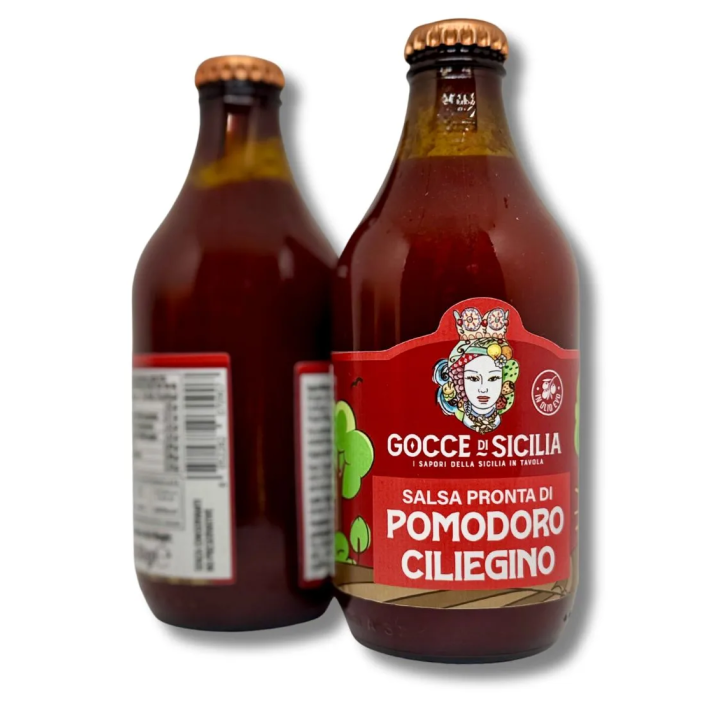 Salsa di Pomodoro Ciliegino, bontà siciliana pronta da gustare