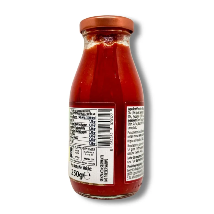 Ready to use Spicy Cherry Tomato Sauce