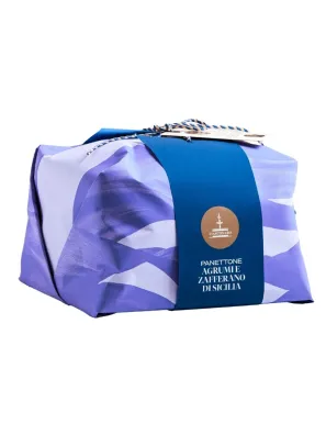 Fiasconaro Citrus Panettone with Sicilian Saffron - 1 Kg