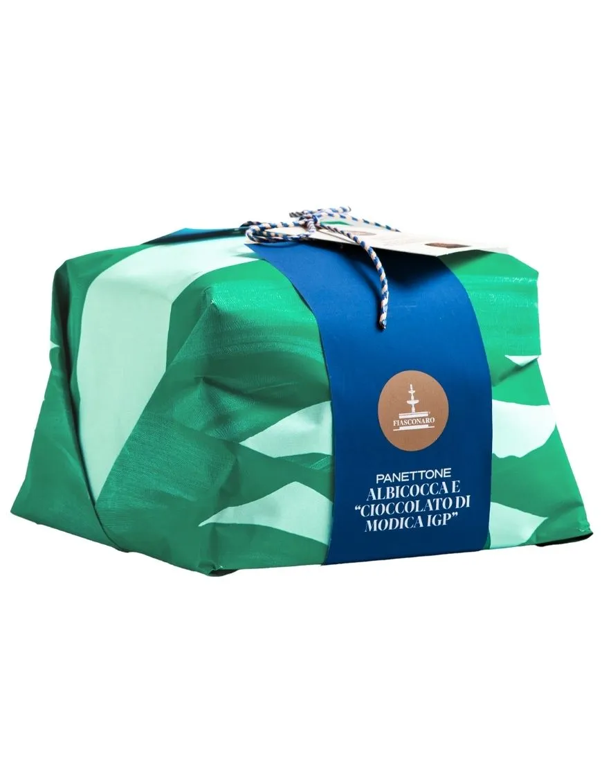 Panettone Albicocca e Cioccolato di Modica IGP