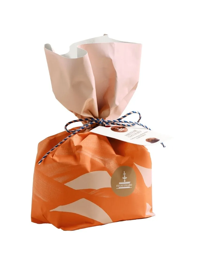 Panettone Fiasconaro al cioccolato piccolo da mezzo chilo