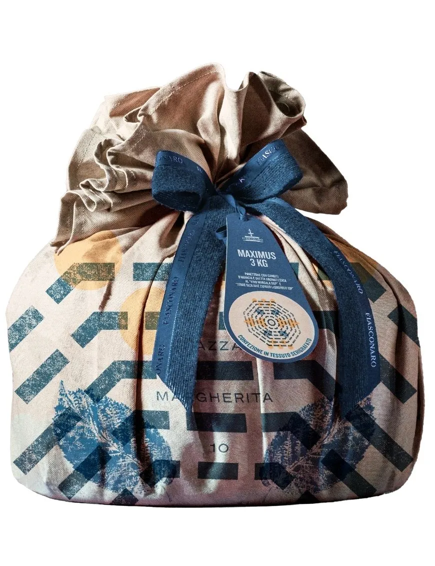 Panettone Maximus Tradizionale da 3 kg Fiasconaro con canditi e uvetta