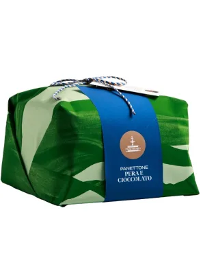 Panettone chocolate drops and william pear Fiasconaro