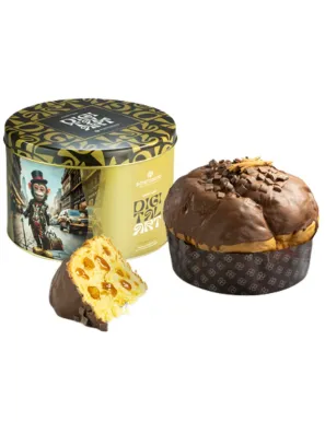 Artisan Sicilian Panettone with Baileys Cream, Apple and Cinnamon - Bonfissuto