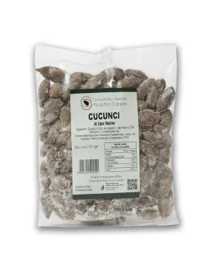 Cucunci frutti del Cappero al Sale in sacchetto da 500 gr.