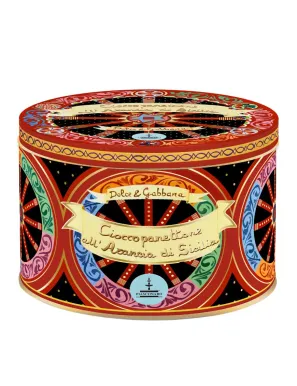 Panettone D&G all'Arancia e Cioccolato Fiasconaro firmato Dolce&Gabbana