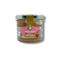 Sweet and spreadable Hazelnut Cream 90 gr - Gocce di Sicilia