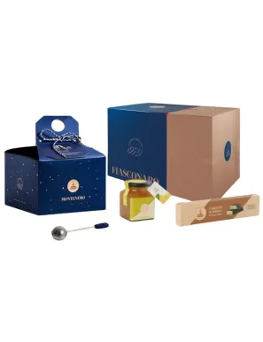 The new Montenero Gift Box by Fiasconaro, a very elegant gift basket