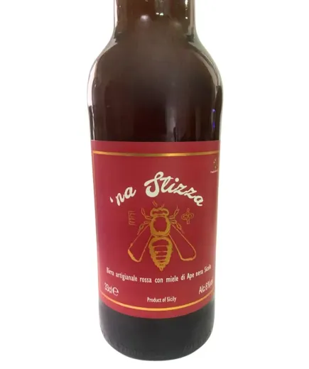 Stizza Color 'na Stizza - Sicilian red craft beer with black bee Sicilian honey