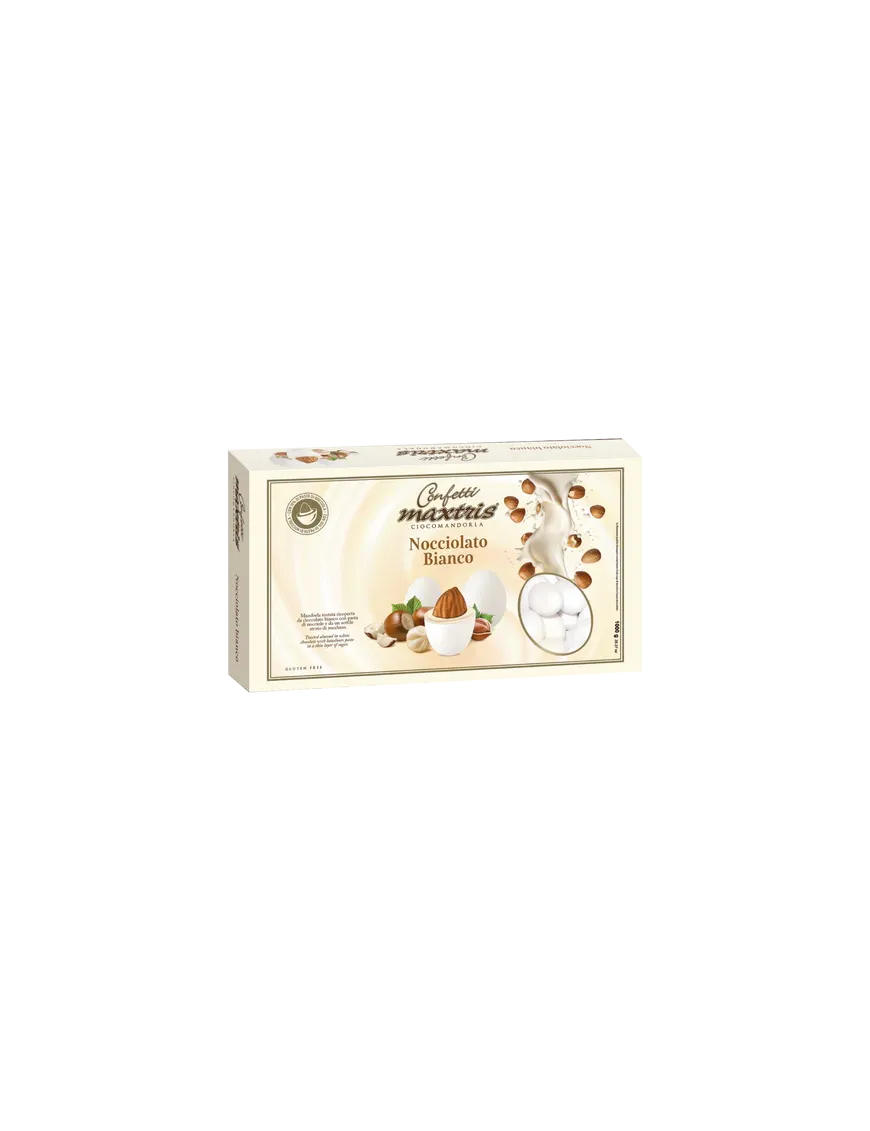 Confetti Maxtris Nocciolato Bianco