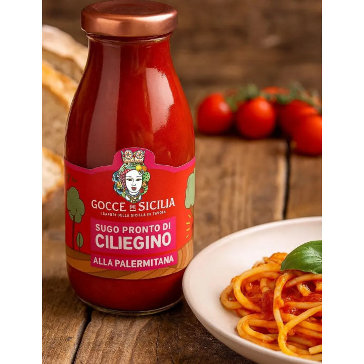 Palermitan Cherry Tomato Sauce – Traditional Sicilian Recipe