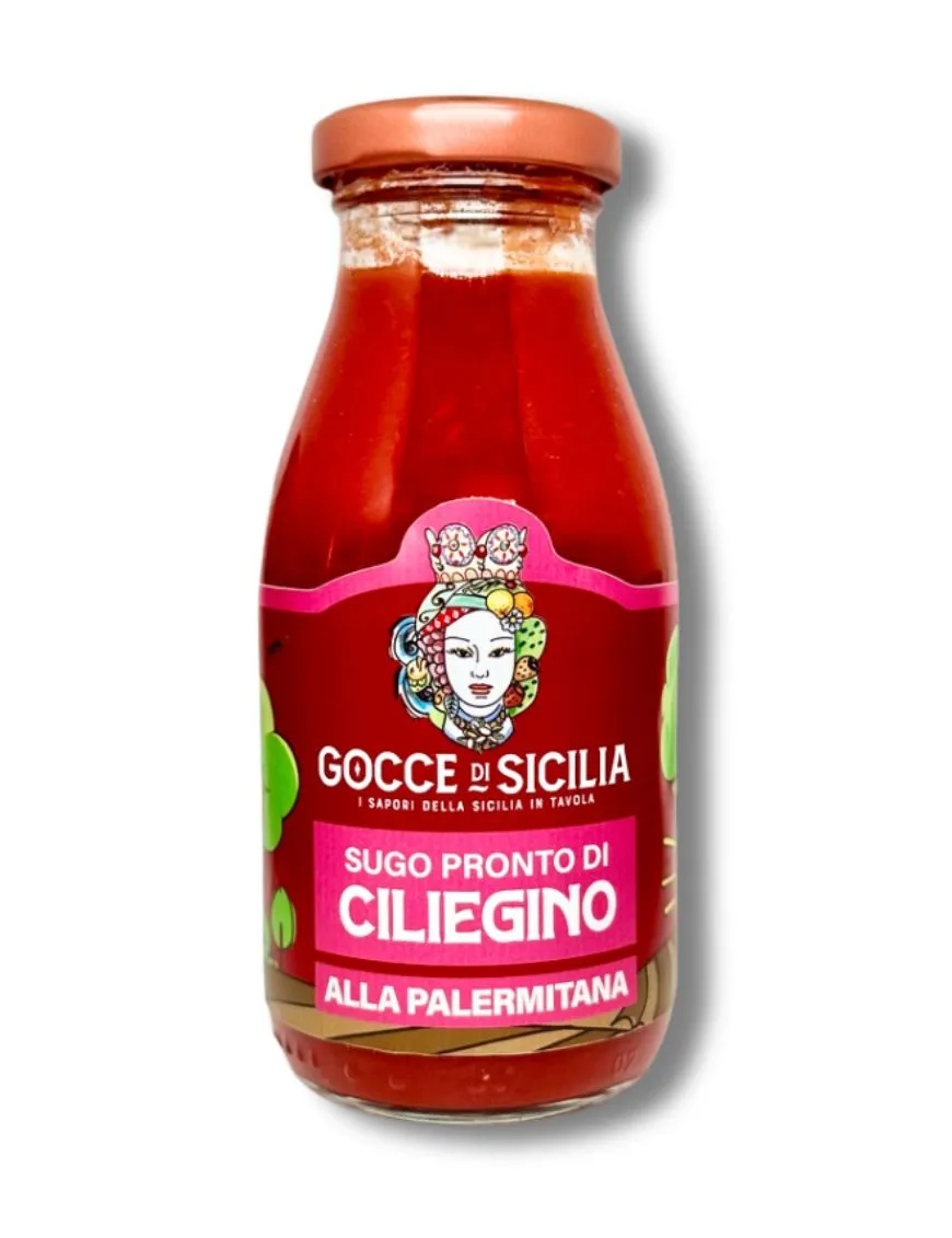 Sugo alla Palermitana di Pomodoro Ciliegino – Ricetta Siciliana