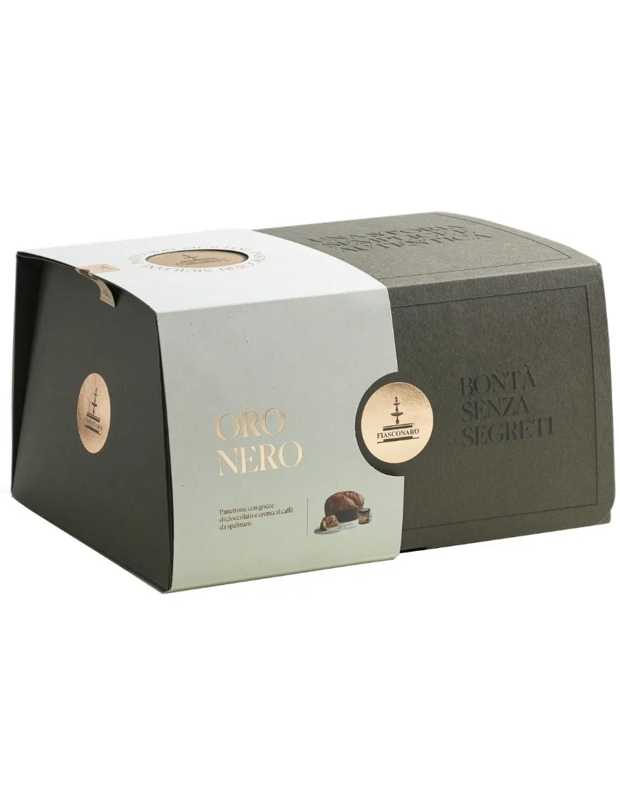 Oro Nero Panettone Fiasconaro - 1 kg Oro Nero Panettone Fiasconaro - 1 kg
