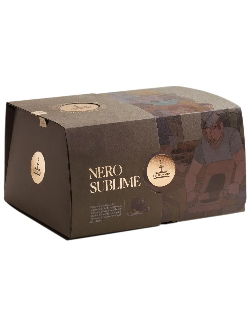 Nero Sublime Panettone by Fiasconaro