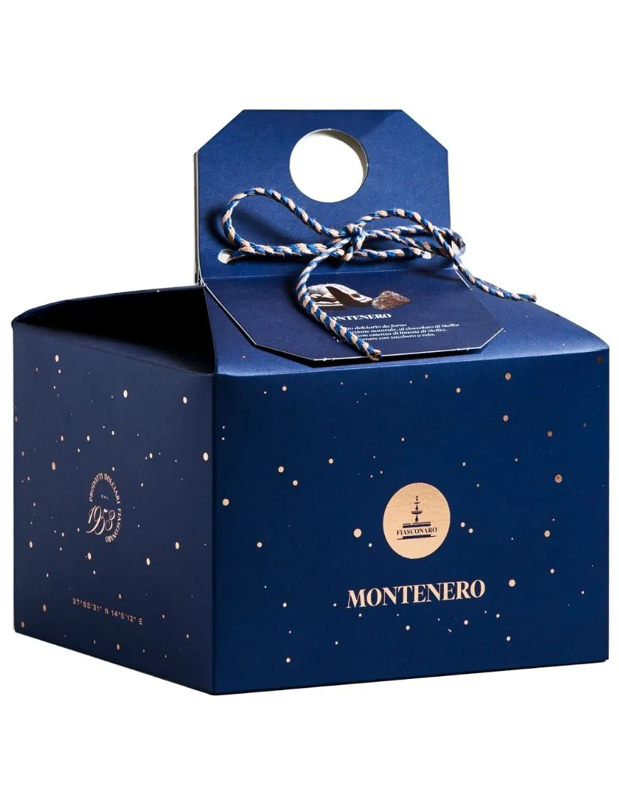 Montenero with Cocoa, Sicilian Chocolate and Fiasconaro Lemon - 700 grams Montenero with Cocoa, Sicilian Chocolate and Fiasconaro Lemon - 700 grams