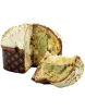 Artisan Pistachio panettone filled with Pistachio cream 1 kg