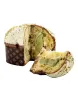 Artisan panettone filled with Pistachio cream, 750g. Gocce di Sicilia