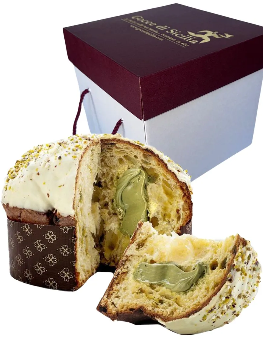 Panettone al Pistacchio di Gocce di Sicilia