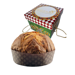 Panettone Classico Artigianale di Gocce di Sicilia con Uvetta e Scorze d'Arancia