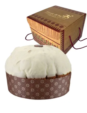 Soft and artisanal Triple Chocolate Panettone by Gocce di Sicilia