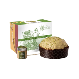 Artisan Panettone with Pistachio  by Inglima pastry shop